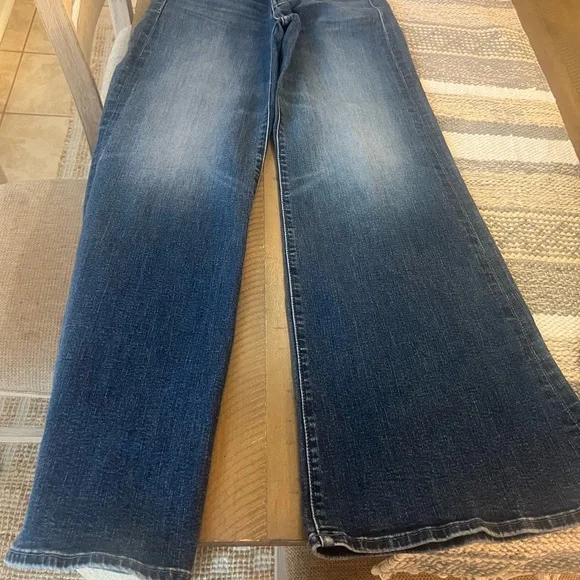 MOTHER Dark Blue Flare Jeans